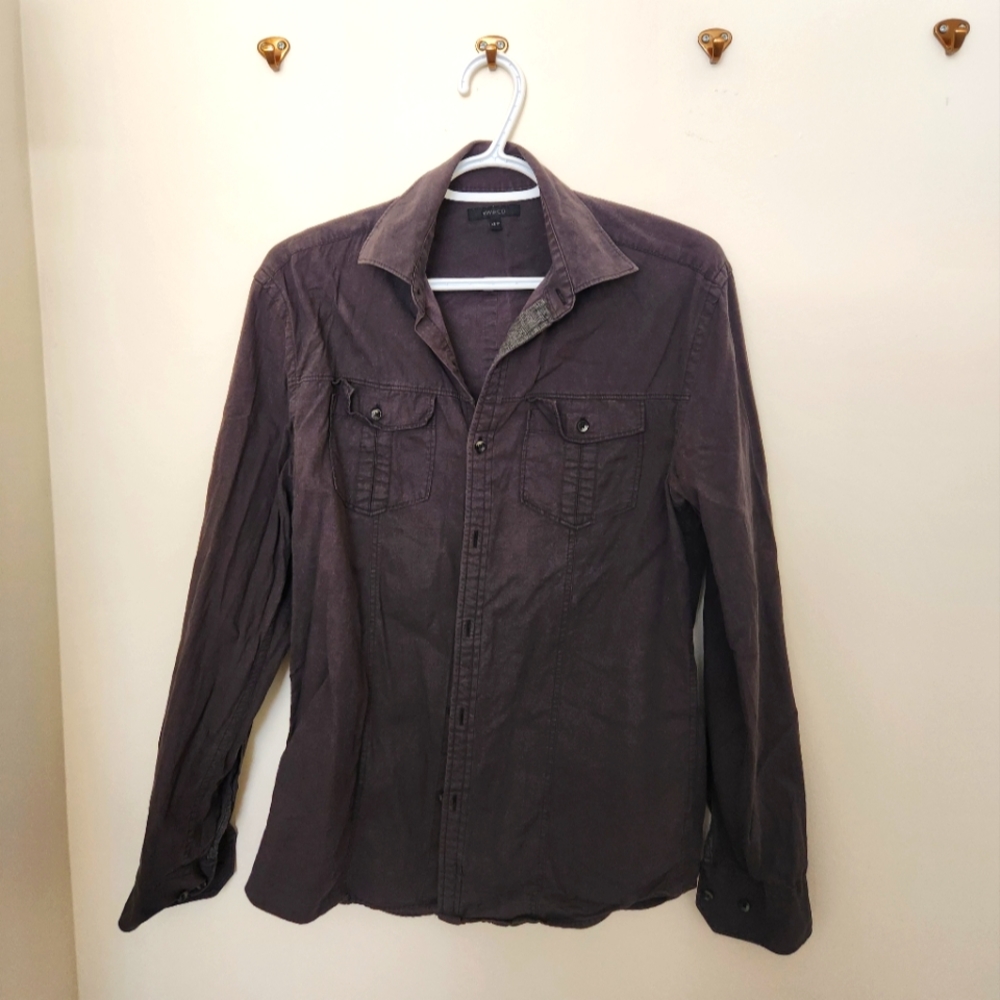 Men's Charcoal Grey Shirt